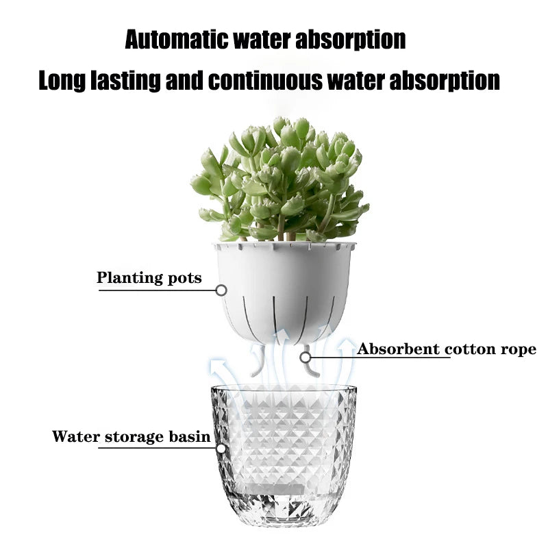 self watering planter