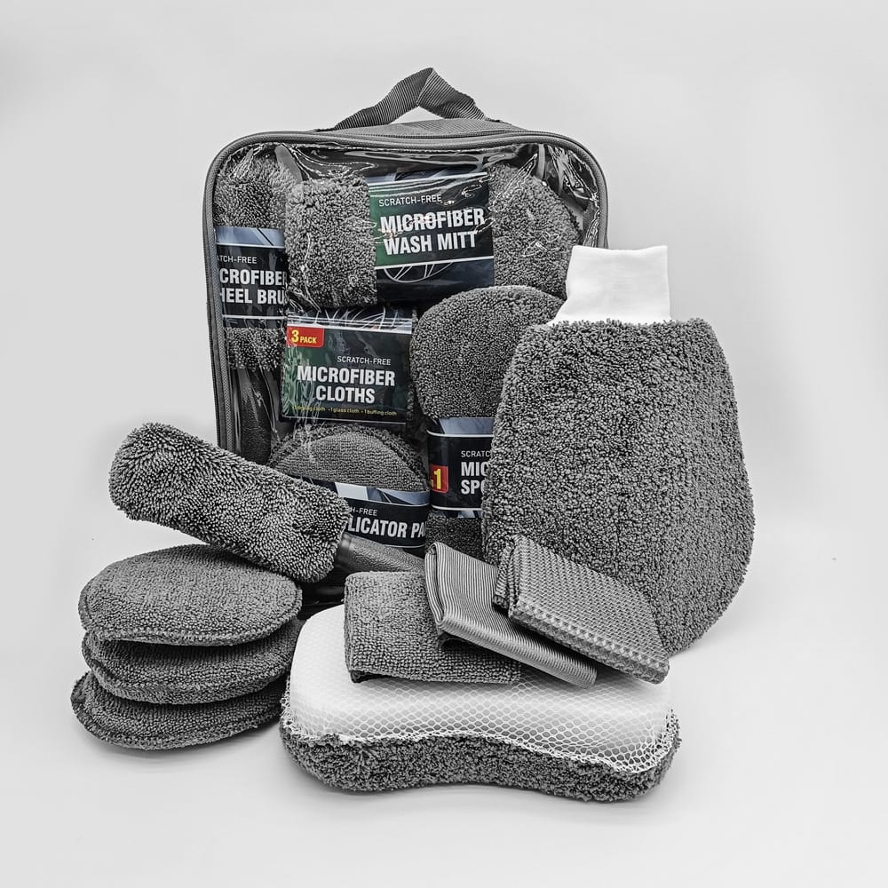 Premium Quality Car Cleaning 9 Pieces Set