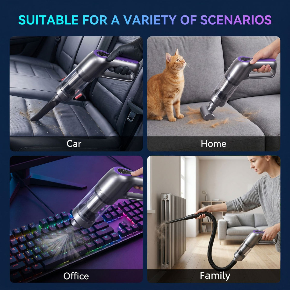 Cordless Vacuum Cleaner for your Car