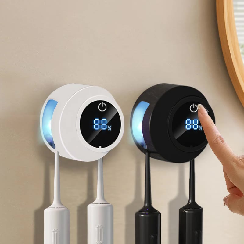 Wall-Mounted UV Toothbrush Sanitizer